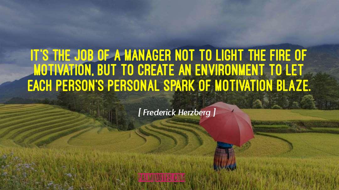 Best Manager quotes by Frederick Herzberg