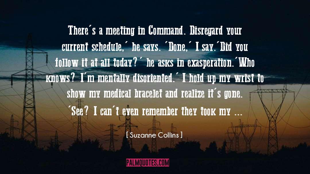 Best Medical quotes by Suzanne Collins