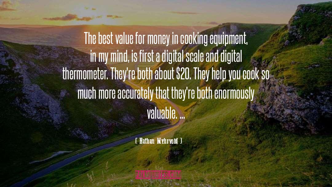 Best Money quotes by Nathan Myhrvold