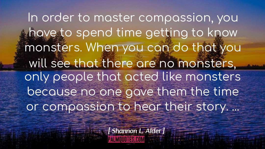 Best Monsters University quotes by Shannon L. Alder