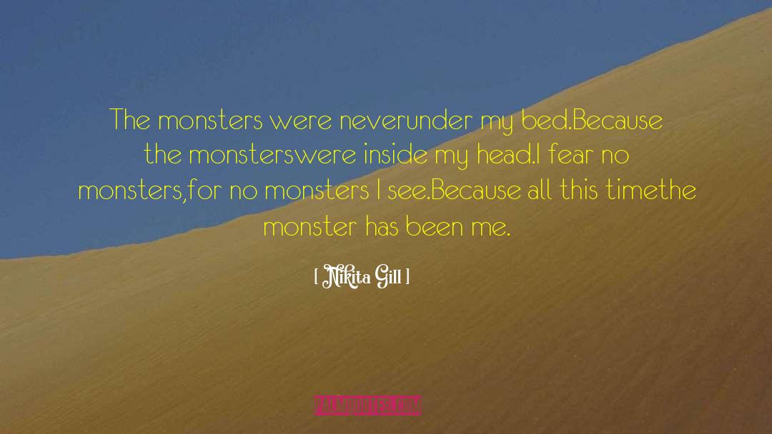 Best Monsters University quotes by Nikita Gill