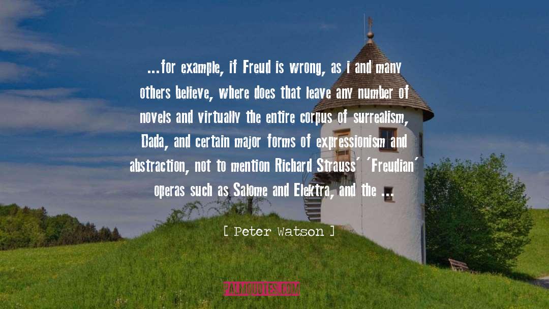 Best Nature quotes by Peter Watson
