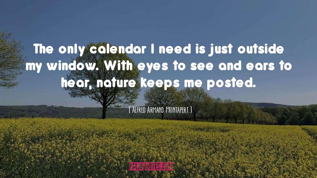 Best Nature quotes by Alfred Armand Montapert