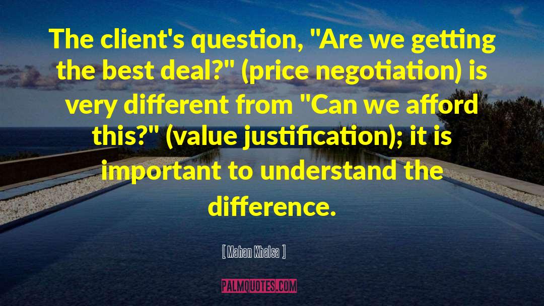 Best Negotiation quotes by Mahan Khalsa