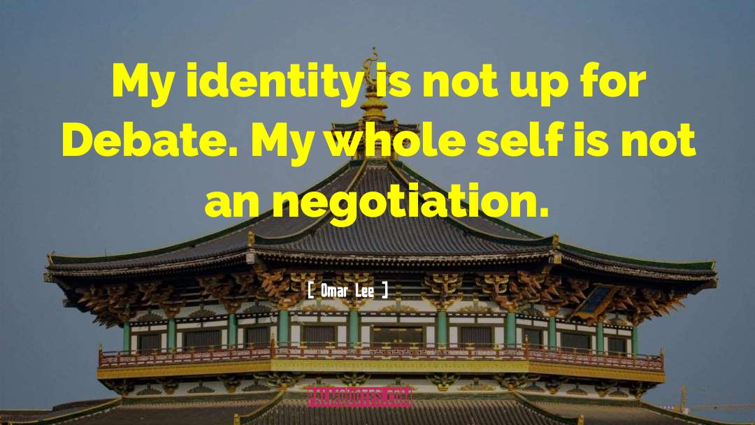 Best Negotiation quotes by Omar Lee