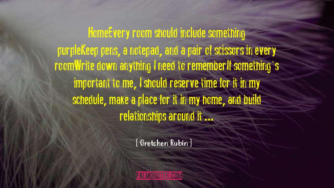 Best Notepad quotes by Gretchen Rubin