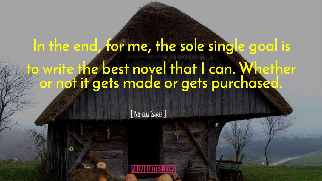 Best Novel quotes by Nicholas Sparks
