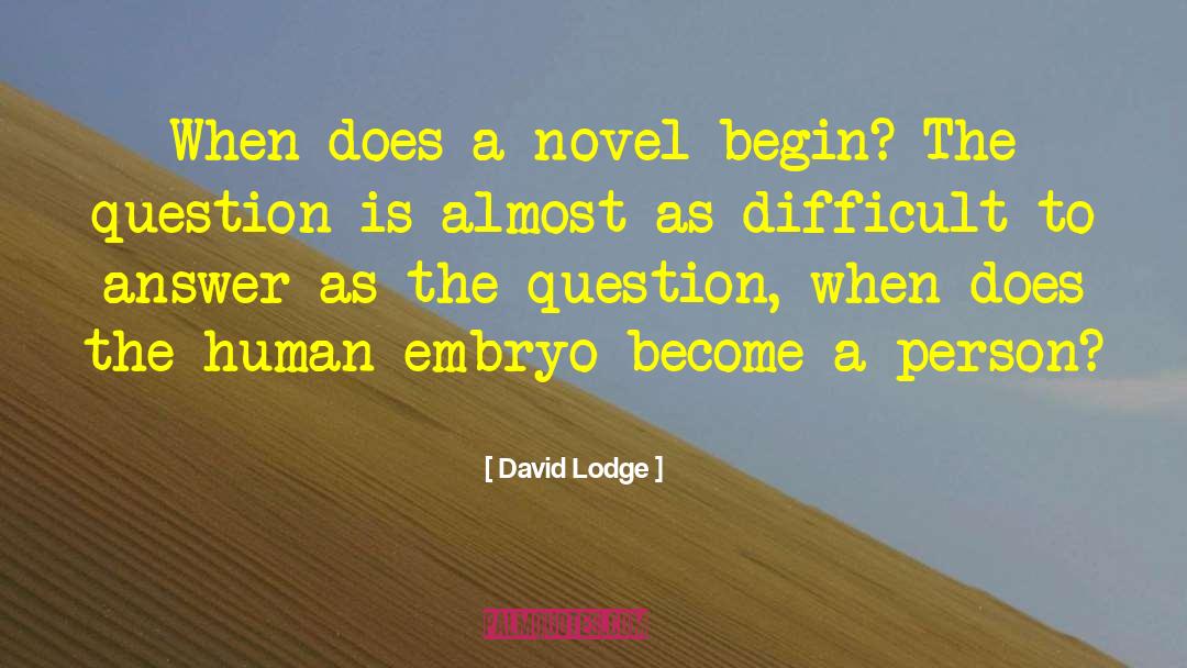 Best Novel quotes by David Lodge