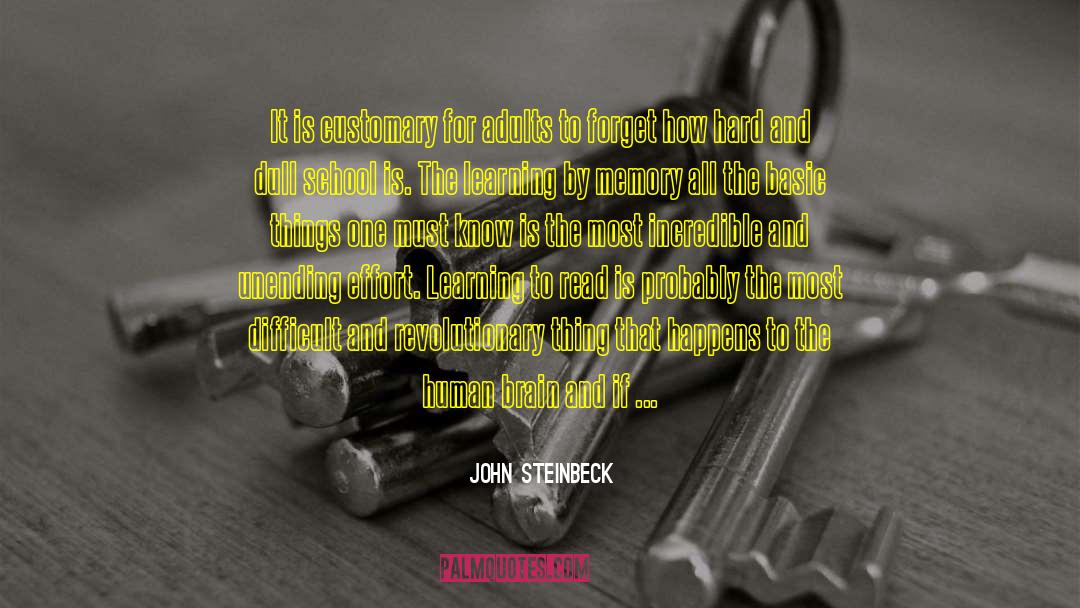 Best Of Luck quotes by John Steinbeck