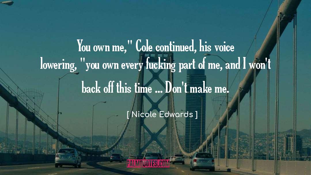 Best Of Me quotes by Nicole Edwards