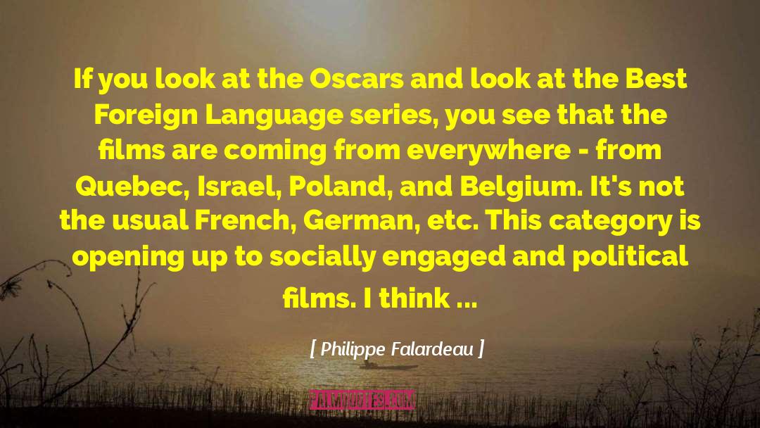 Best Opening Lines quotes by Philippe Falardeau