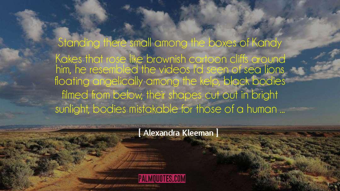Best Openning Lines quotes by Alexandra Kleeman