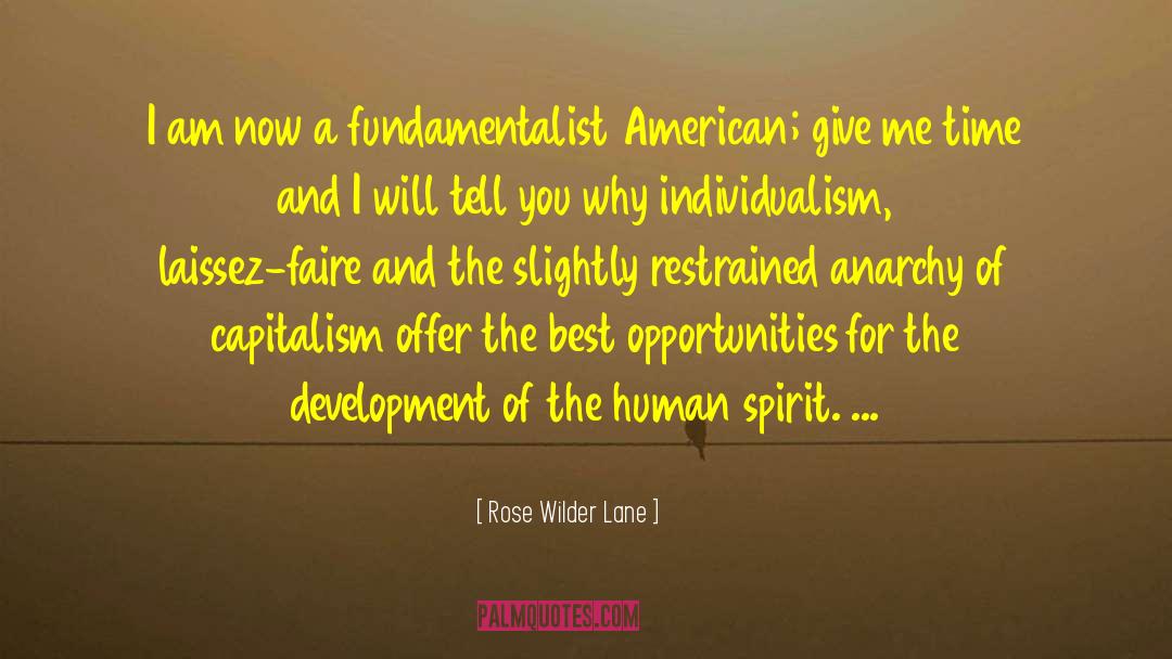 Best Opportunity quotes by Rose Wilder Lane