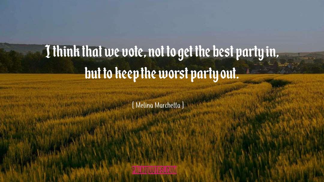Best Party quotes by Melina Marchetta