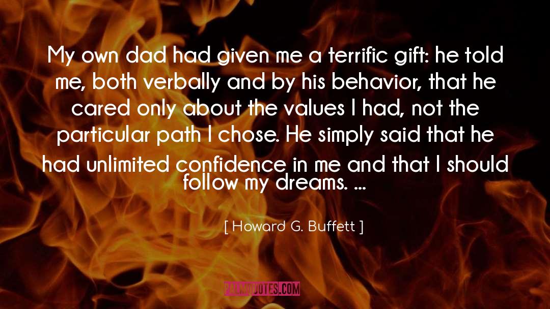 Best Path quotes by Howard G. Buffett