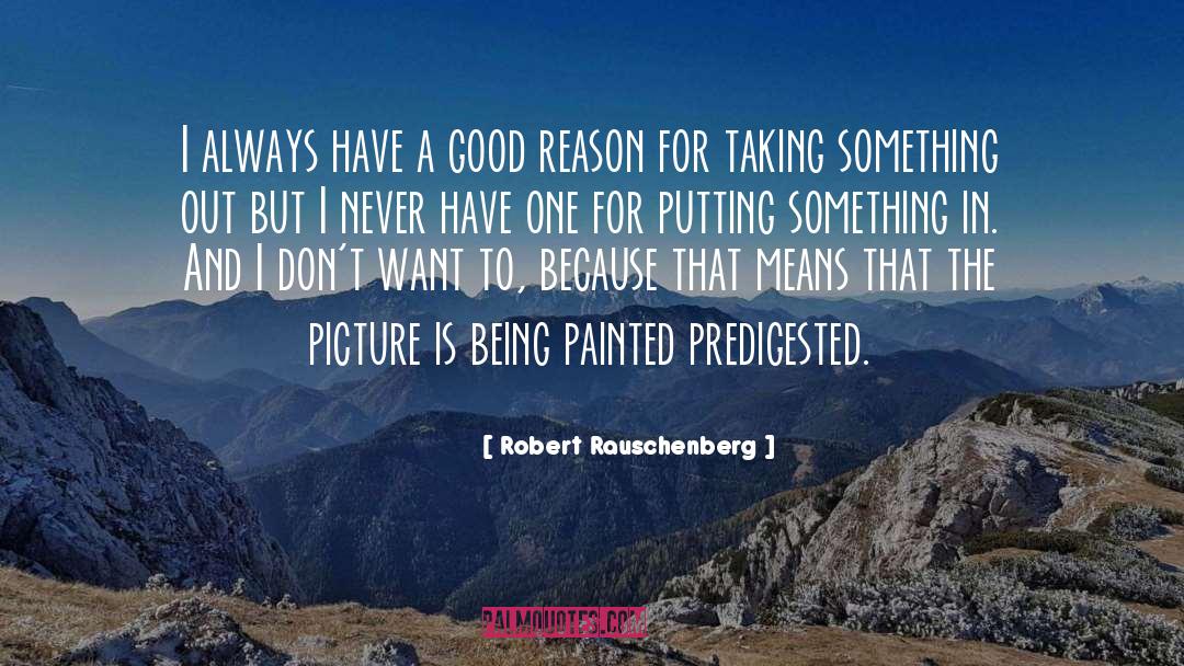Best Picture quotes by Robert Rauschenberg