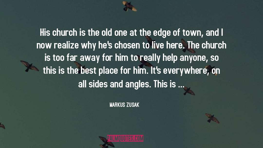 Best Place quotes by Markus Zusak