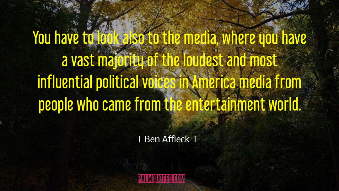 Best Political quotes by Ben Affleck