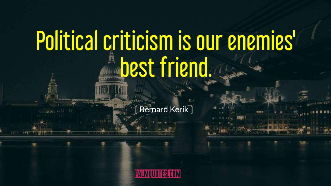 Best Political quotes by Bernard Kerik