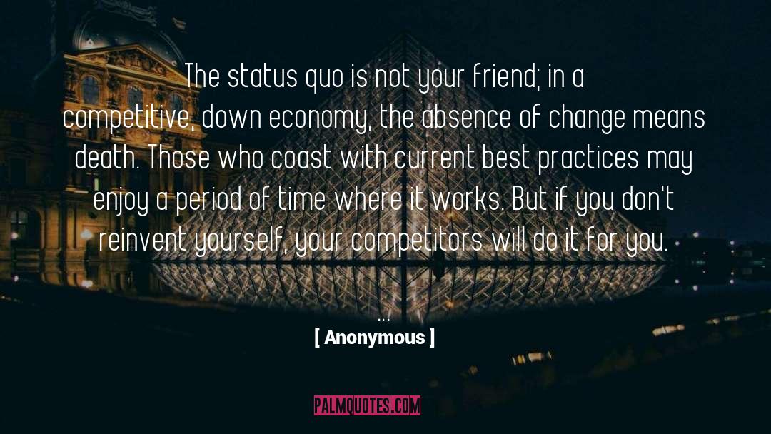 Best Practices quotes by Anonymous