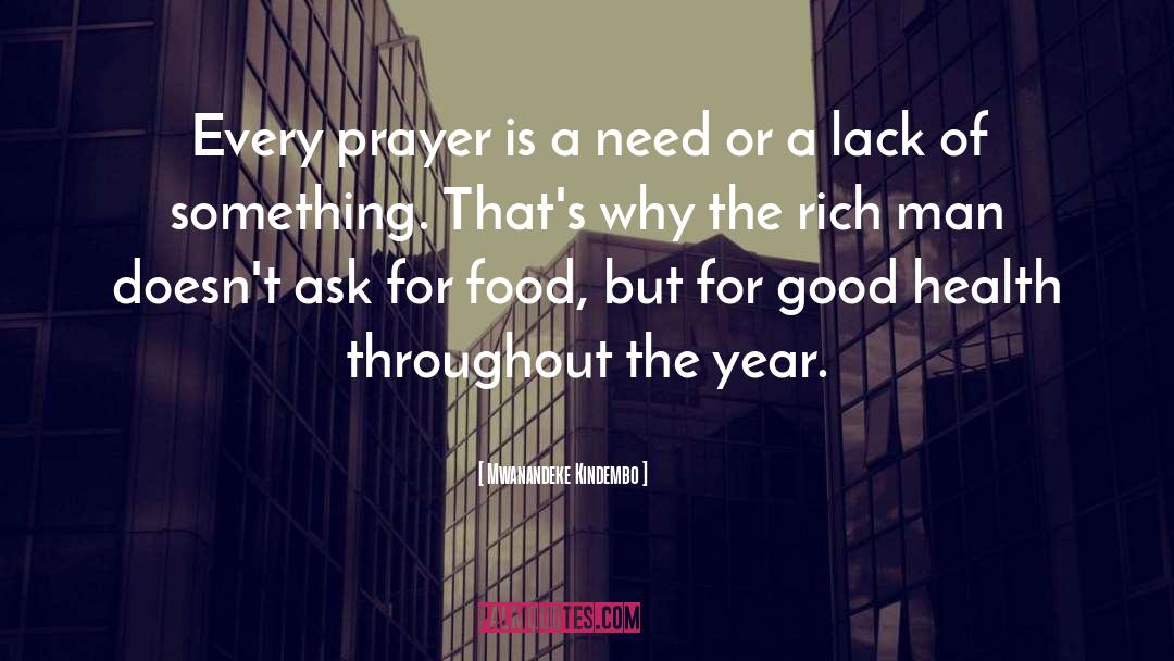 Best Prayer quotes by Mwanandeke Kindembo