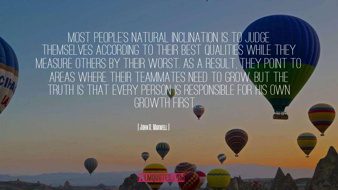 Best Qualities quotes by John C. Maxwell