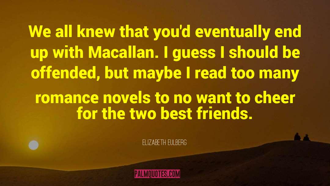 Best Romance Books quotes by Elizabeth Eulberg