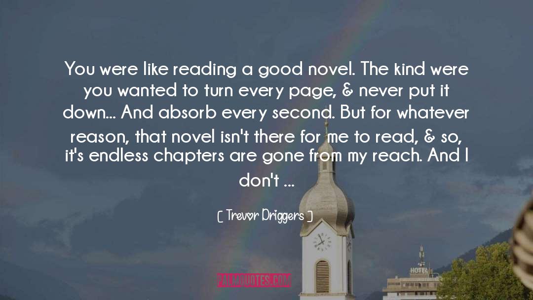 Best Romance quotes by Trevor Driggers