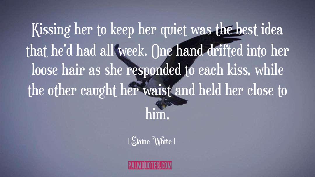 Best Romance quotes by Elaine White