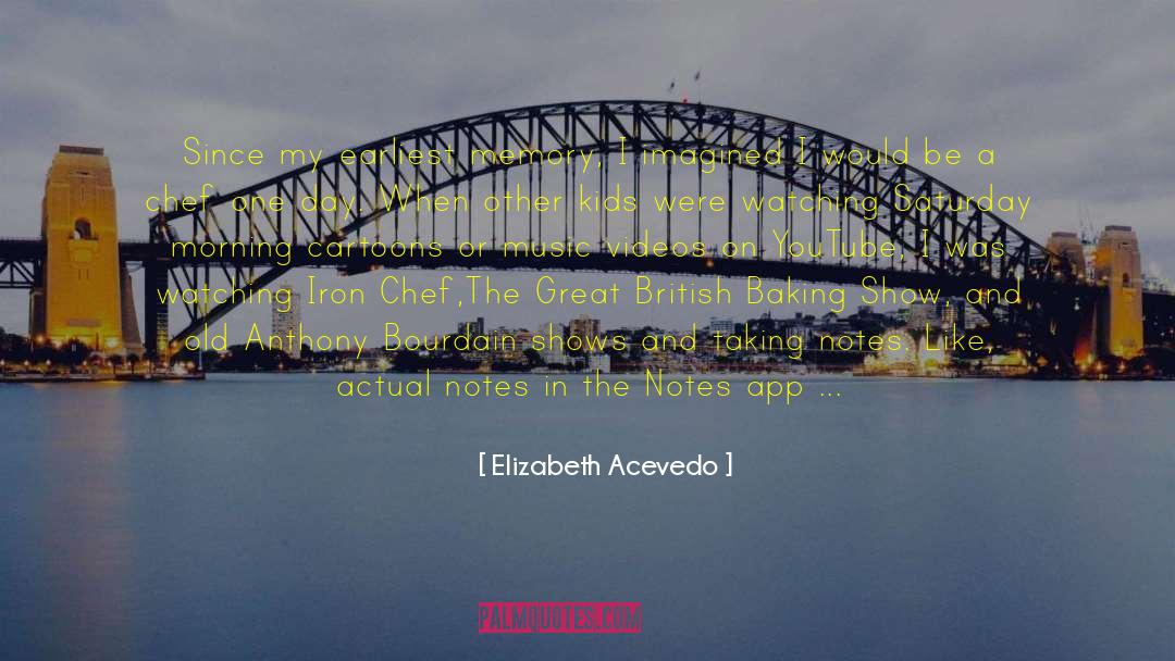 Best Saturday quotes by Elizabeth Acevedo