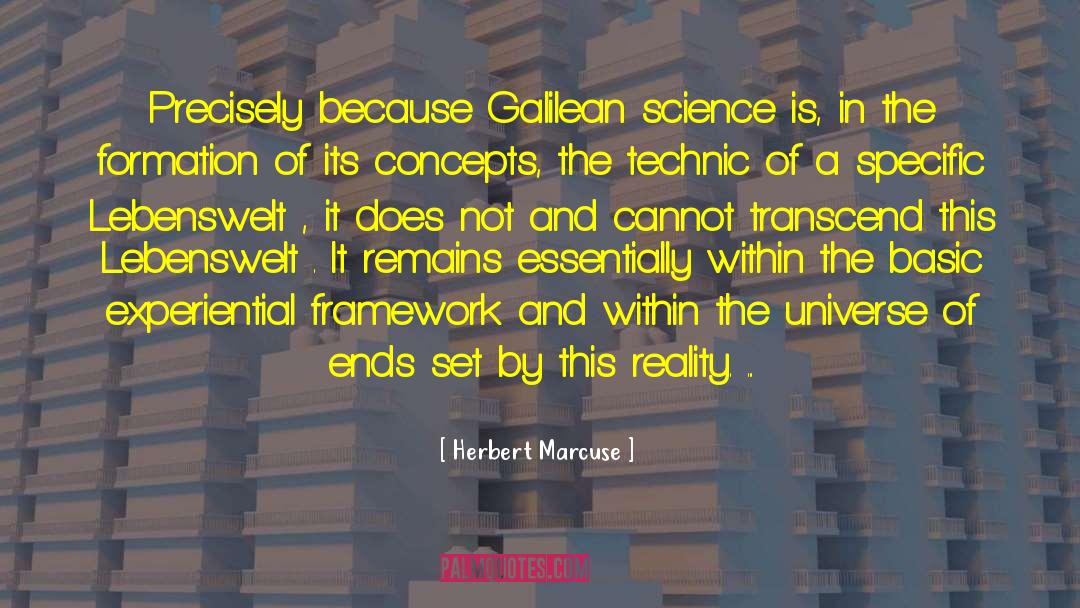 Best Science quotes by Herbert Marcuse