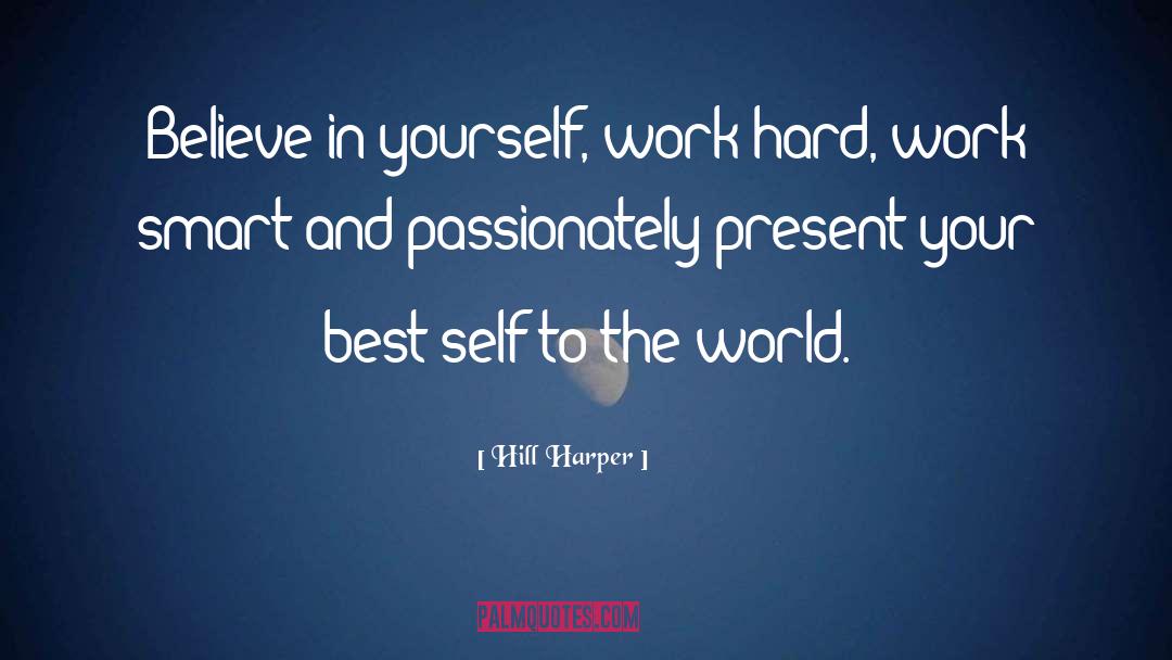 Best Self quotes by Hill Harper