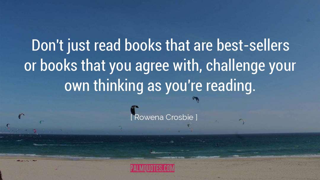 Best Sellers quotes by Rowena Crosbie
