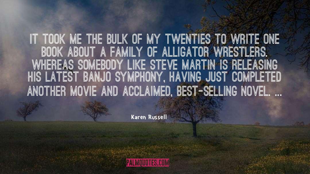 Best Selling Novel quotes by Karen Russell