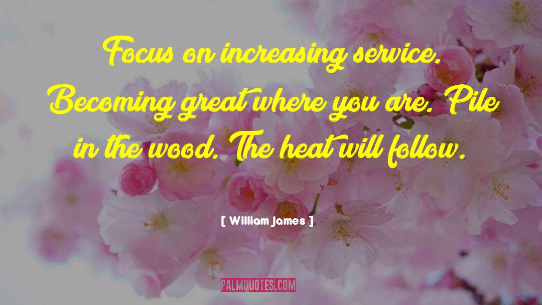 Best Service quotes by William James