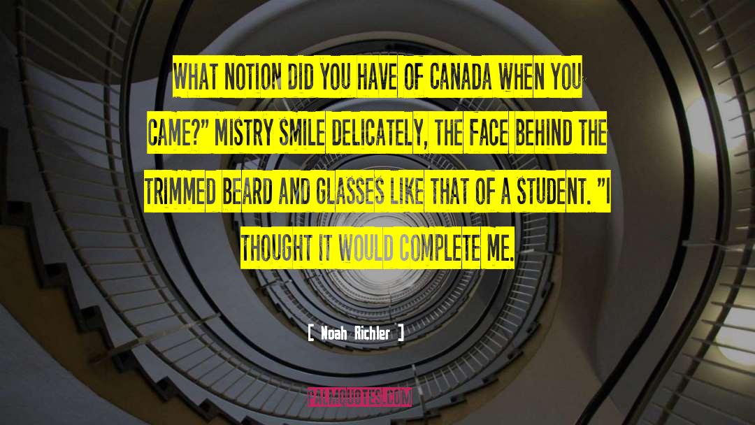 Best Smile quotes by Noah Richler