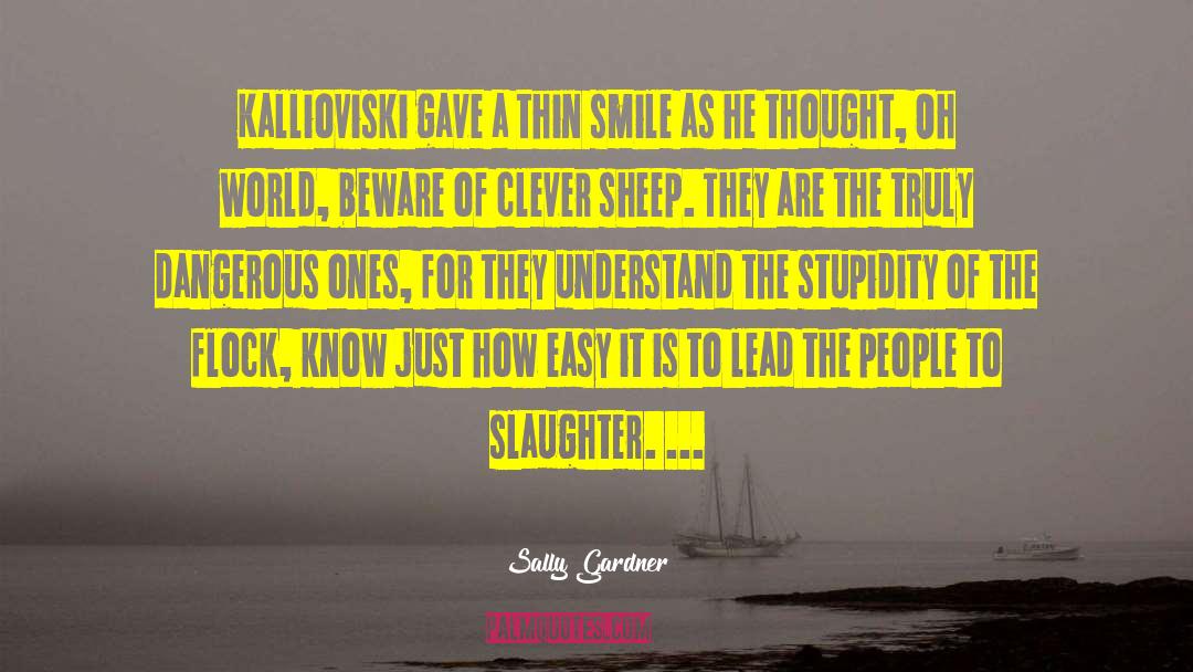 Best Smile quotes by Sally Gardner