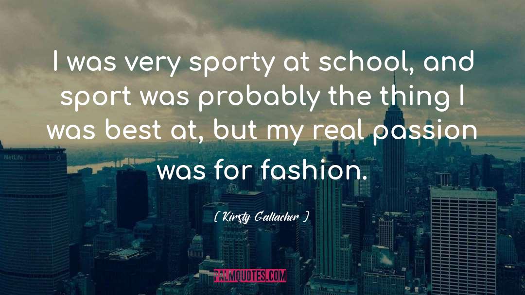 Best Sports quotes by Kirsty Gallacher