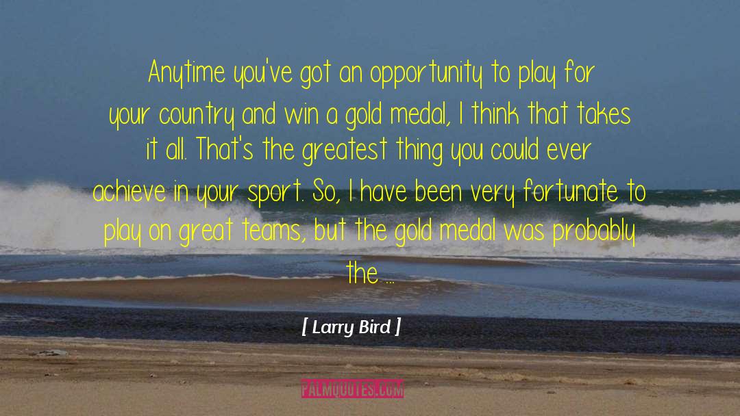 Best Sports quotes by Larry Bird
