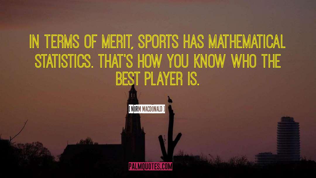 Best Sports quotes by Norm MacDonald