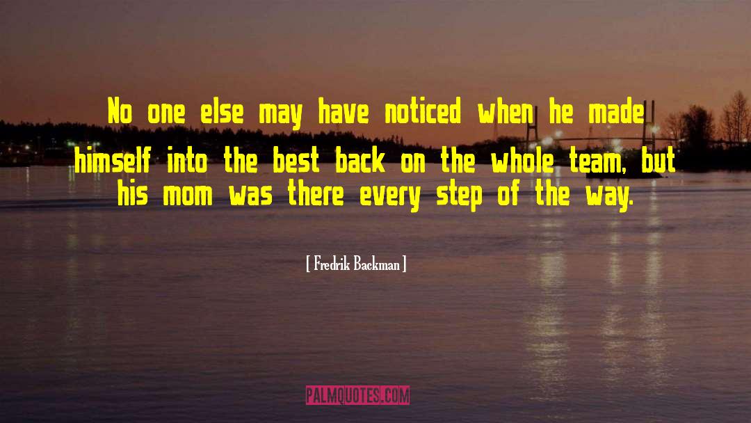 Best Step Mom quotes by Fredrik Backman