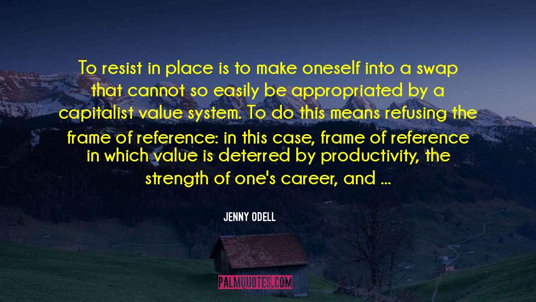 Best Strength quotes by Jenny Odell