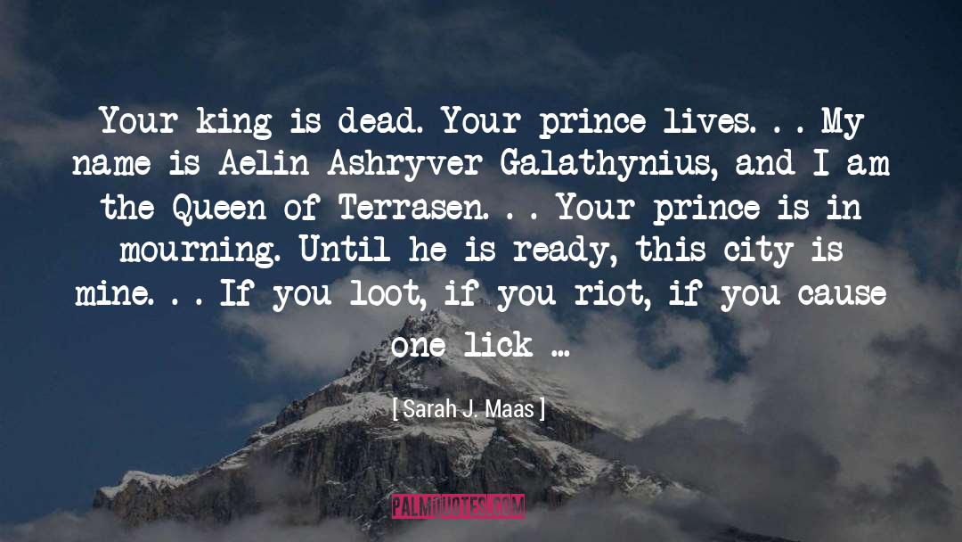 Best Take Care quotes by Sarah J. Maas