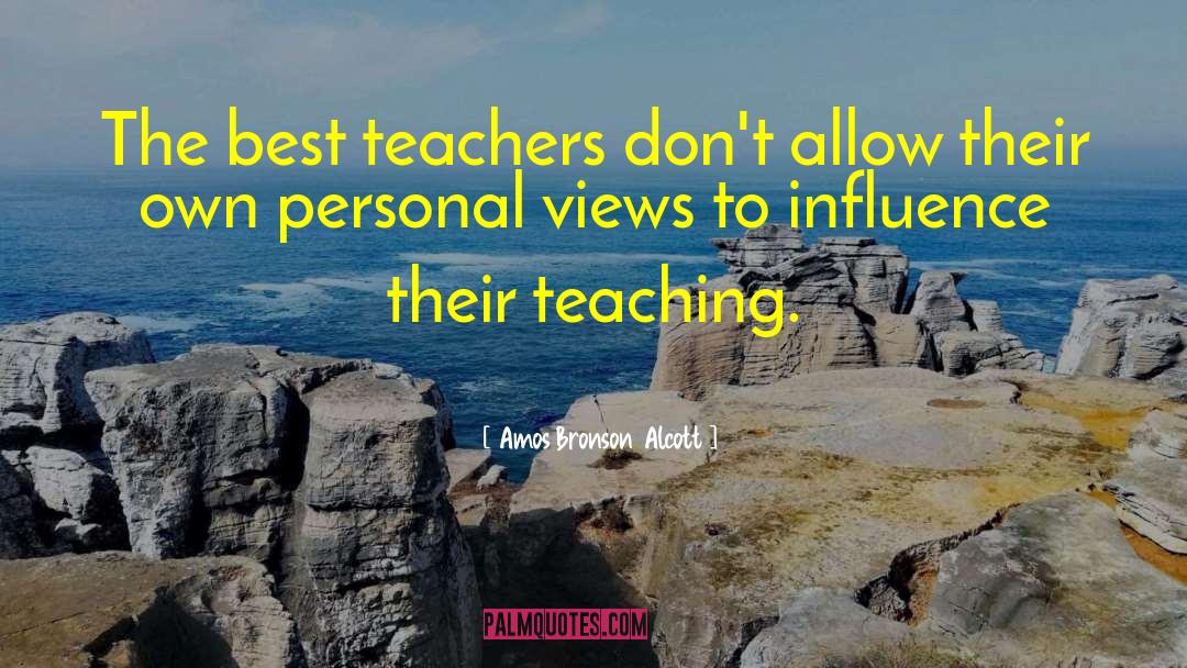 Best Teachers quotes by Amos Bronson Alcott