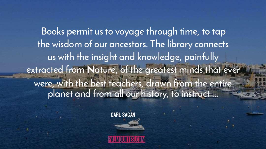 Best Teachers quotes by Carl Sagan