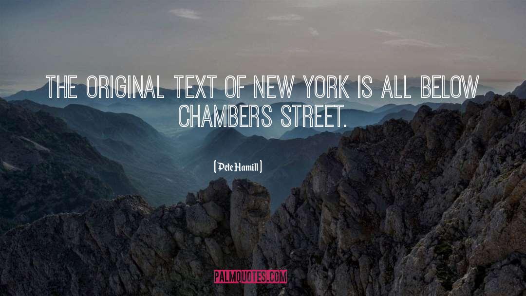 Best Text Font For quotes by Pete Hamill