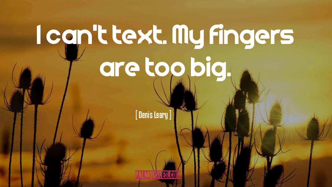 Best Text Font For quotes by Denis Leary