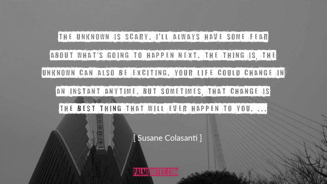 Best Thing quotes by Susane Colasanti