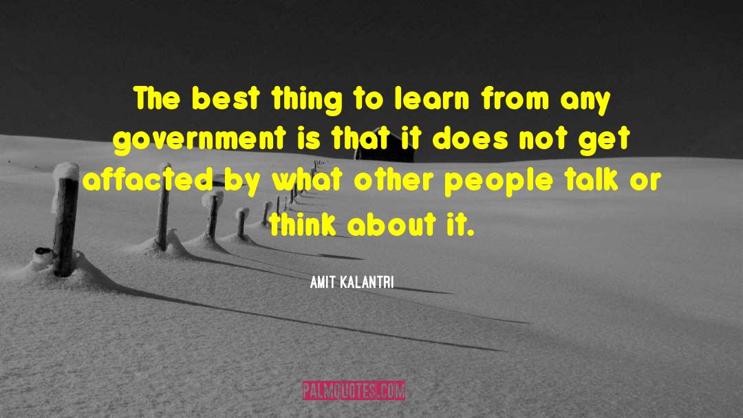 Best Thing quotes by Amit Kalantri
