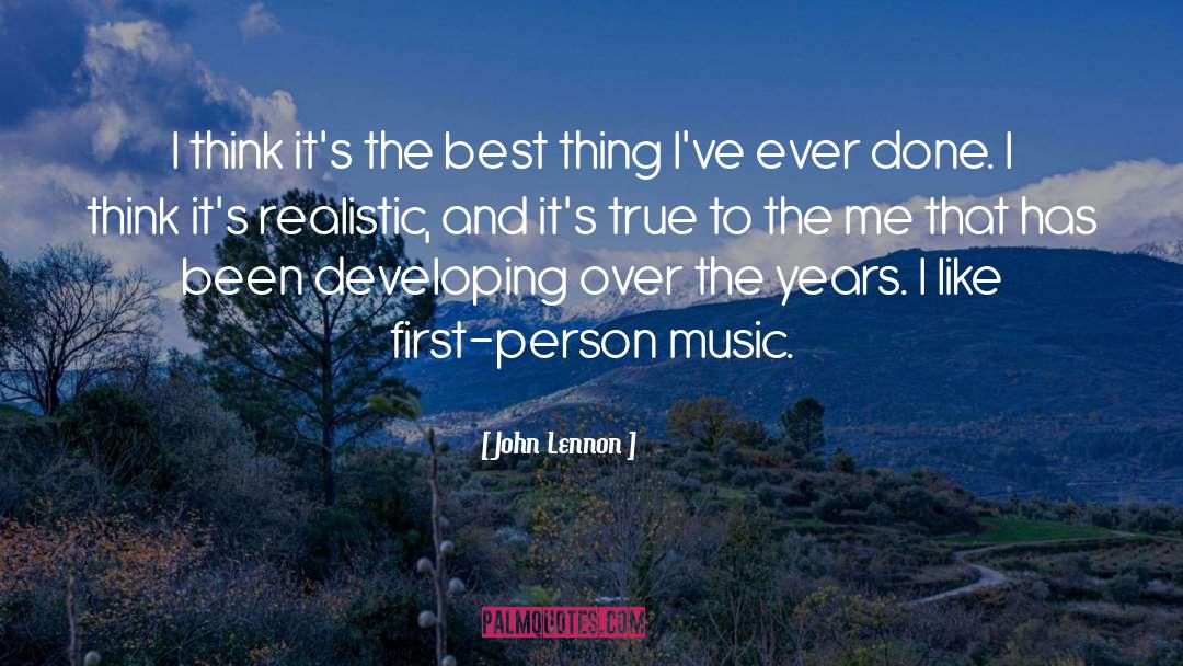 Best Things quotes by John Lennon